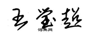 朱锡荣王莹超草书个性签名怎么写