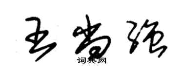 朱锡荣王尚强草书个性签名怎么写