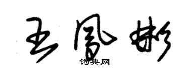 朱锡荣王凤彬草书个性签名怎么写