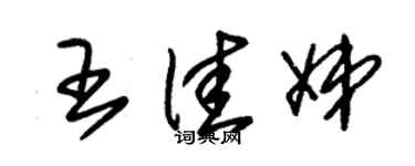 朱锡荣王佳娣草书个性签名怎么写