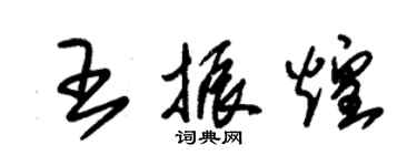 朱锡荣王振煌草书个性签名怎么写