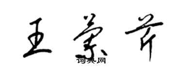梁锦英王兰芹草书个性签名怎么写