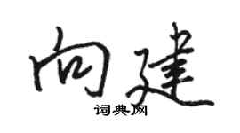骆恒光向建行书个性签名怎么写
