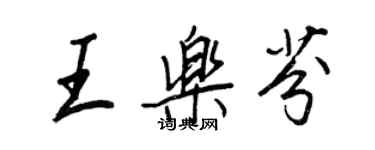 王正良王乐芬行书个性签名怎么写